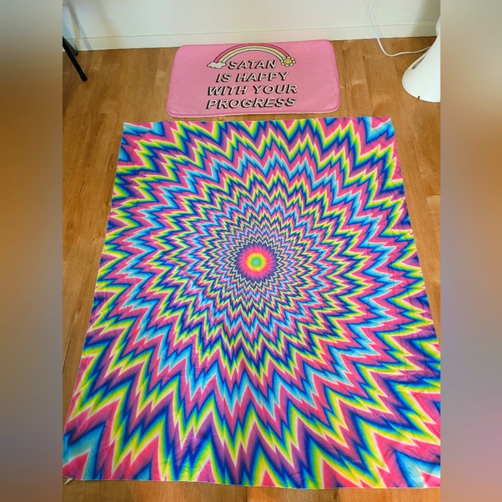 🔮Psychedelic Print Tapestry